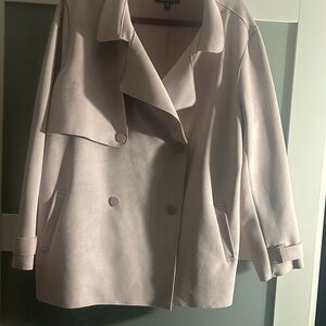 Rebels Soft Pink Trench Coat